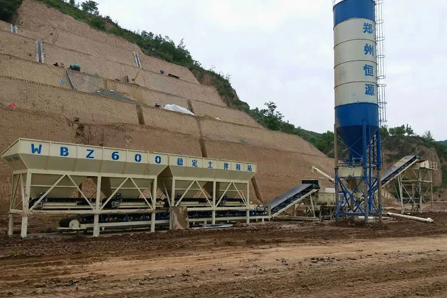 Customized Stabilized Soil Mixing Plant